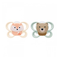 Baba cumi  NUK Perfect Match Air FOX/BEAR 0-2m 2db box