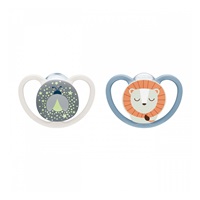 Baba cumi  NUK Perfect Match Air Night FIREFLY/LION 0-6m 2db