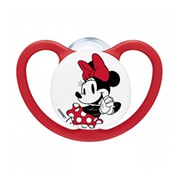 Baba cumi NUK Perfect Match Air Disney Mickey Mouse  0–6 hónapos red