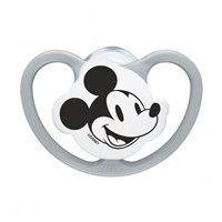 Baba cumi NUK Perfect Match Air Disney Mickey Mouse  0–6 hónapos grey