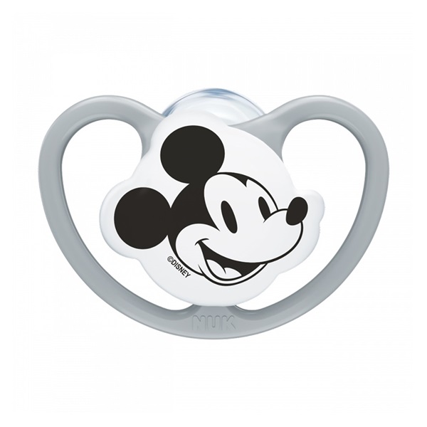 Baba cumi NUK Perfect Match Air Disney Mickey Mouse  0–6 hónapos grey