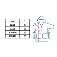 Gyerek frottír fürdőköpeny New Baby pink