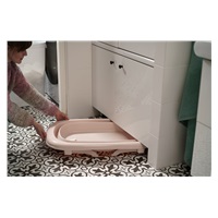 Összecsukható műanyag babakád Tega Baby grey