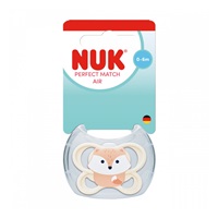 Baba cumi  NUK Perfect Match Air FOX 0-6m 1db box