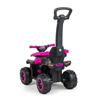 Bébitaxi tolókarral Baby Mix Mega kék (Újszerű)