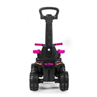 Bébitaxi tolókarral Baby Mix Mega kék (Újszerű)