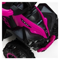 Bébitaxi tolókarral Baby Mix Mega kék (Újszerű)