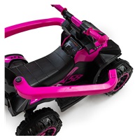 Bébitaxi tolókarral Baby Mix Mega kék (Újszerű)