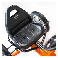 Go-kart Baby Mix Buggy pedálos gyerek gokart narancssárga (Sérült csomagolás)