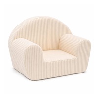 Gyermek fotel kordbársony New Baby cream