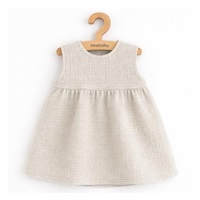 Baba muszlin ruha New Baby Ella linen