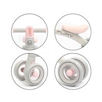 FLIXY futóbicikli LED világítással Milly Mally– pink