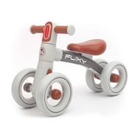 FLIXY futóbicikli LED világítással Milly Mally– grey