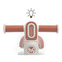 FLIXY futóbicikli LED világítással Milly Mally– grey