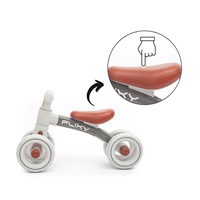 FLIXY futóbicikli LED világítással Milly Mally– grey