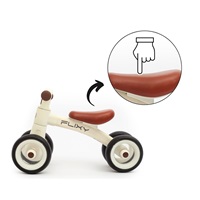 FLIXY futóbicikli LED világítással Milly Mally– cream