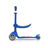 FUZZY háromkerekű üléses-scooter egyensúlyozó roller gyerekeknek blue