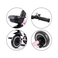 Gyerek háromkerekű bicikli Milly Mally Axel pink