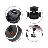 Gyerek háromkerekű bicikli Milly Mally Axel pink