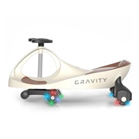 Gyerek gravitációs egyensúlyozó bicikli Gravity Milly Mally beige brown