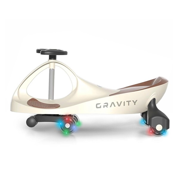 Gyerek gravitációs egyensúlyozó bicikli Gravity Milly Mally beige brown