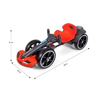 Elektromos gokart GOKART BOLT Milly Mally red