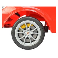 Gyerek futóbicikli Milly Mally Porsche Cayenne S red