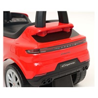 Gyerek futóbicikli Milly Mally Porsche Cayenne S red