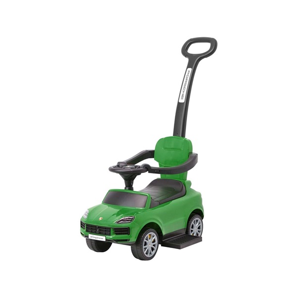 Gyerek bébitaxi tolókarra Milly Mally Porsche Cayenne green