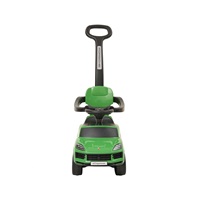 Gyerek bébitaxi tolókarra Milly Mally Porsche Cayenne green