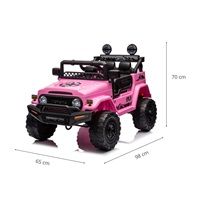 Elektromos autó Milly Mally Toyota FJ Cruiser Pink