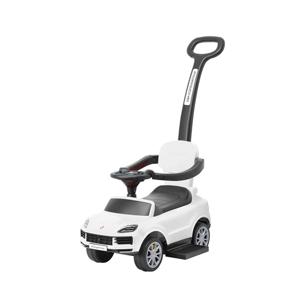 Gyerek bébitaxi tolókarra Milly Mally Porsche Cayenne white
