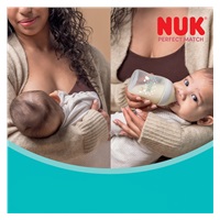 NUK Perfect Match cumisüveg hőmérséklet-szabályozással, Sheep 260 ml