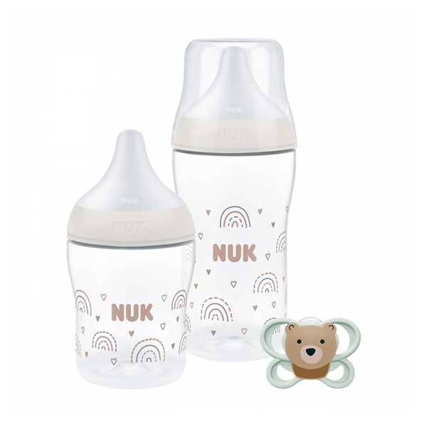 NUK Perfect Match szivárvány ajándékkészlet Rainbow