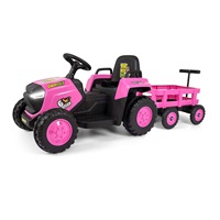 Elektromos vontató pótkocsival Milly Mally Rolly pink