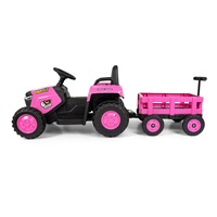 Elektromos vontató pótkocsival Milly Mally Rolly pink