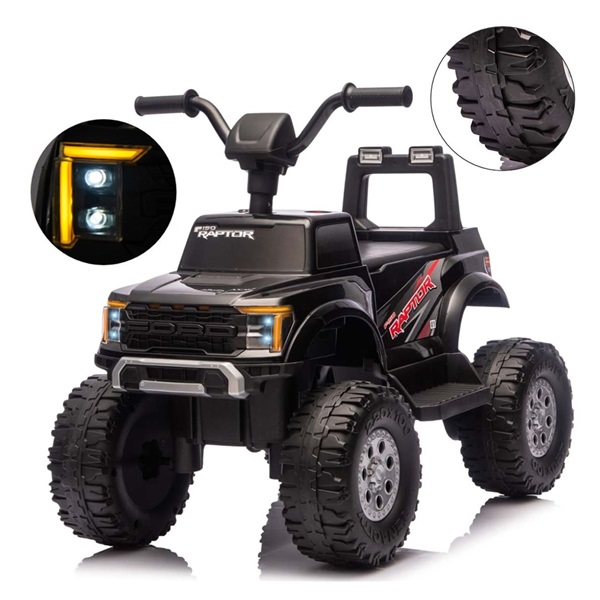 Elektromos négykerekű Milly Mally Ford F-150 Raptor black