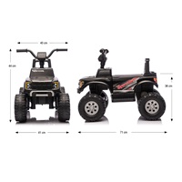 Elektromos négykerekű Milly Mally Ford F-150 Raptor black