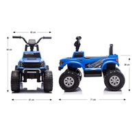 Elektromos négykerekű Milly Mally Ford F-150 Raptor blue