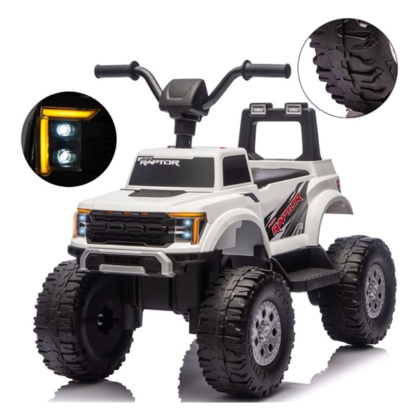 Elektromos négykerekű Milly Mally Ford F-150 Raptor white