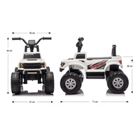 Elektromos négykerekű Milly Mally Ford F-150 Raptor white