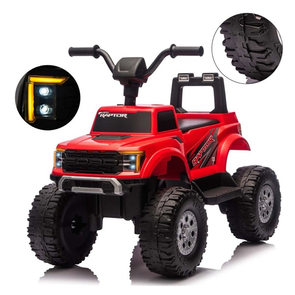 Elektromos négykerekű Milly Mally Ford F-150 Raptor red
