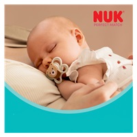 Baba cumi NUK Perfect Match Air Disney Maci Pu 0–6 hónapos white