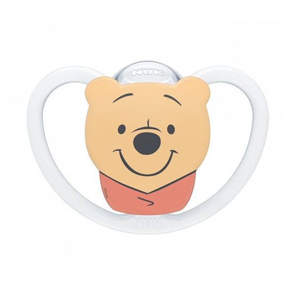 Baba cumi NUK Perfect Match Air Disney Maci Pu  6-18 hónapos white