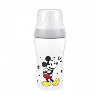 NUK Perfect Match cumisüveg hőmérséklet-szabályozással, Disney Mickey 260 ml grey