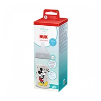 NUK Perfect Match cumisüveg hőmérséklet-szabályozással, Disney Mickey 260 ml grey