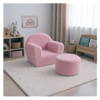 Gyermek  puff New Baby Teddy pink