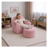 Gyermek  puff New Baby Teddy pink