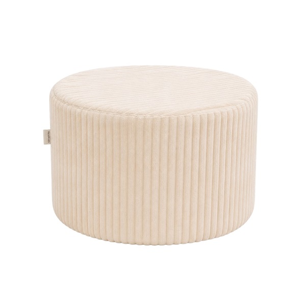 Gyermek  puff Kordbársony New Baby cream