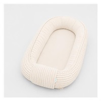 Babafészek kisbabák számára New Baby Teddy kordbársony cream
